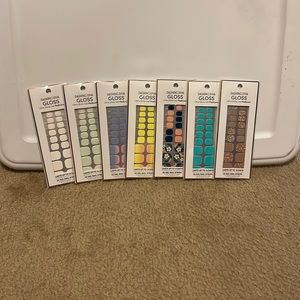 Dashing Diva Gloss Pedicure lot of 7